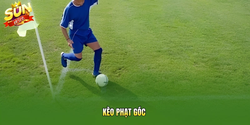 Các loại kèo phạt góc phổ biến như chấp góc, Tài Xỉu, 1X2 và góc đầu/cuối trận