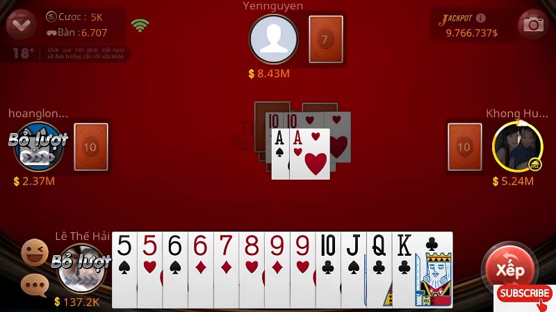 Việc ghi nhớ bài Tiến Lên Miền Nam Sunwin giúp game thủ tăng cơ hội thắng