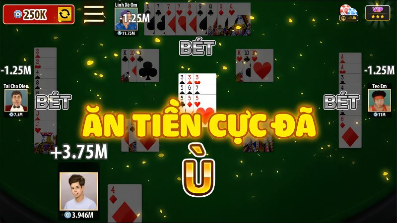 Cách xé cạ thường được áp dụng ở vòng chốt hạ trong ván Phỏm Sunwin