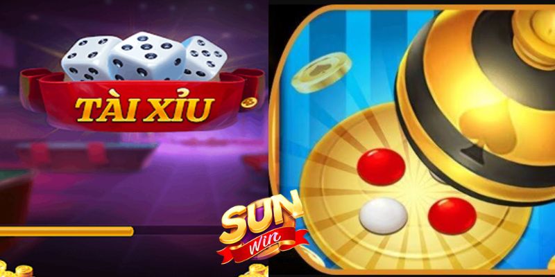 Game Tài Xỉu sử dụng 3 viên xúc xắc còn Xóc Đĩa sử dụng 4 đồng xu