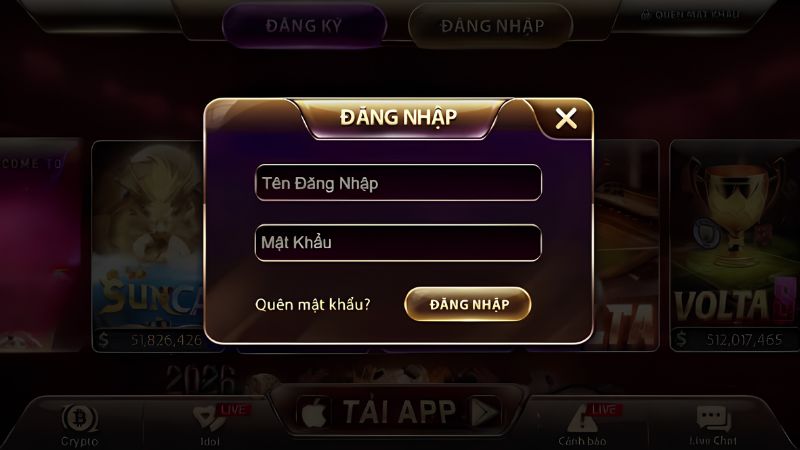 Quy trình tham gia trải nghiệm Liêng Sunwin được thiết kế đơn giản, dễ thực hiện
