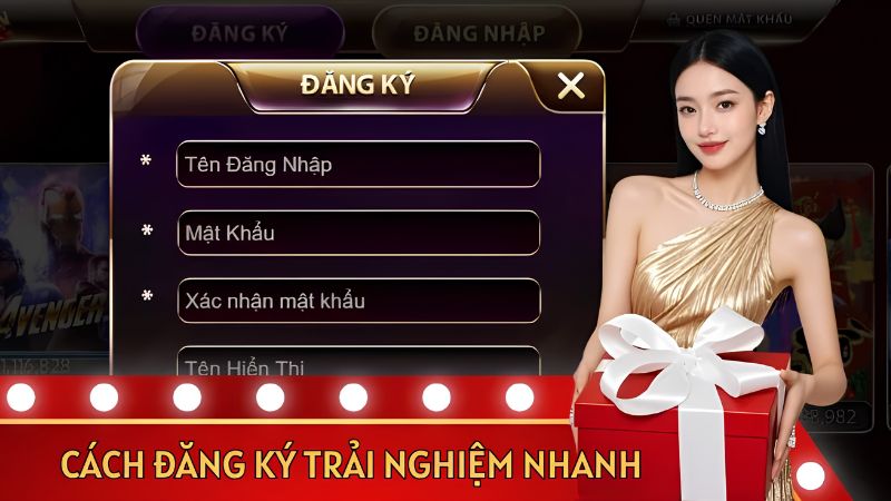 Cách thức tham gia trải nghiệm game đơn giản, dễ thực hiện