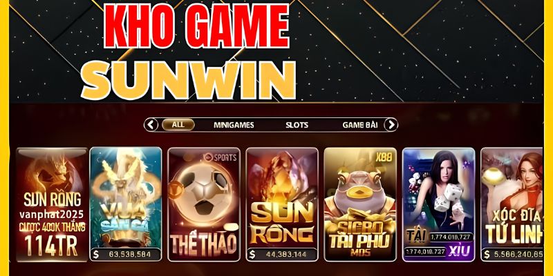 Anh em có thể lựa chọn game Sunwin theo sở thích, kỹ năng và nguồn vốn để tối ưu trải nghiệm