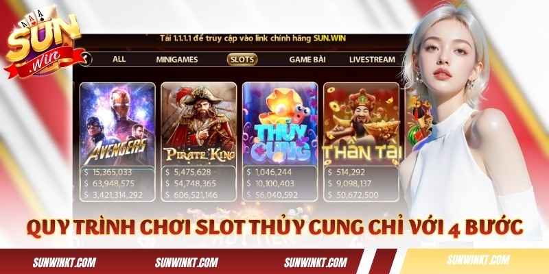 Quy trình chơi slot Thủy Cung chỉ với 4 bước