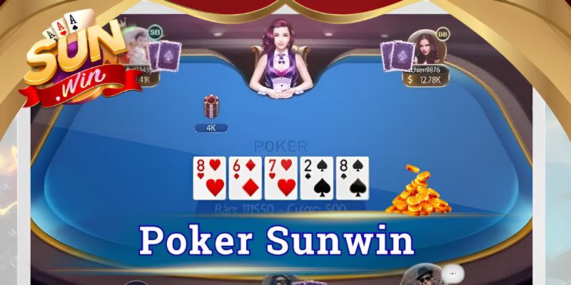 Sảnh game Poker ở Sunwin mang đến trải nghiệm đấu trí kịch tính, đậm chất casino