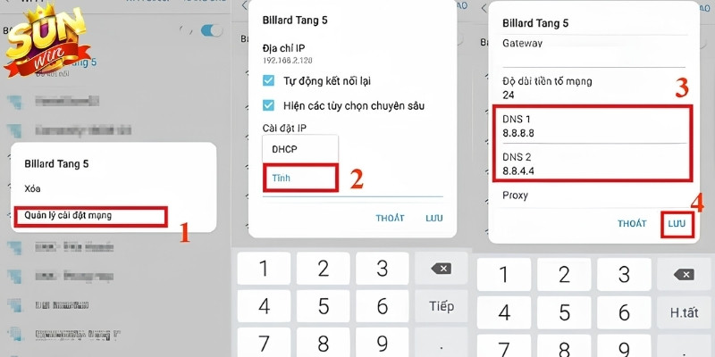 Hướng dẫn đổi DNS trên điện thoại và máy tính để xử lý lỗi kết nối mạng