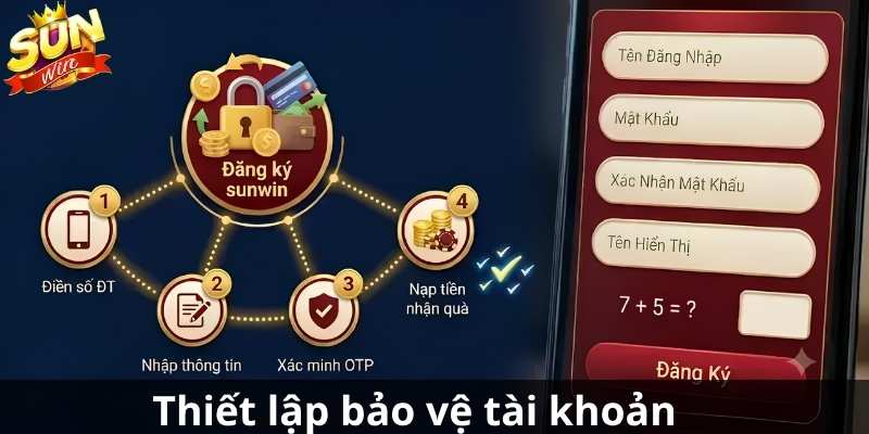 Thiết lập bảo mật Sunwin với 2FA và xác thực số điện thoại, tăng cường bảo vệ tài khoản