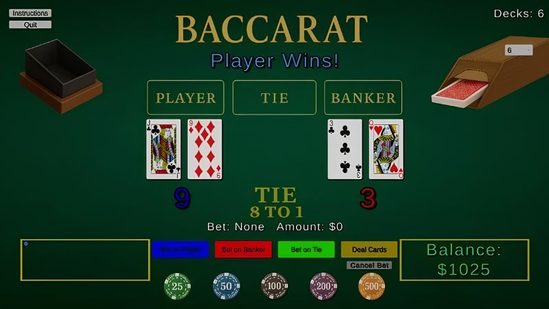 Baccarat Sunwin sống động nhờ công nghệ đồ họa sắc nét kết hợp âm thanh chân thực